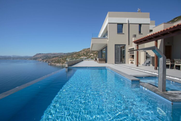 Agean Dream Villa I Luxuriöses Ferienhaus Kreta Mieten Pool