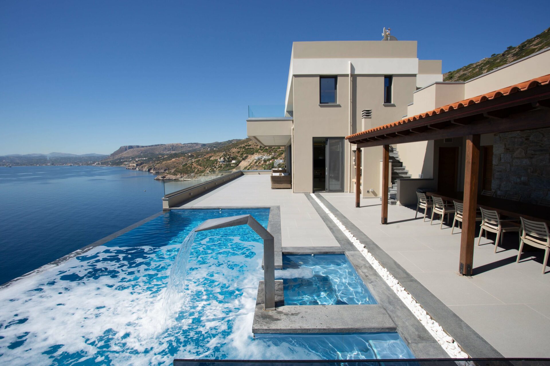 Agean Dream Villa I Luxus Ferienvilla Kreta Mieten Infinitypool