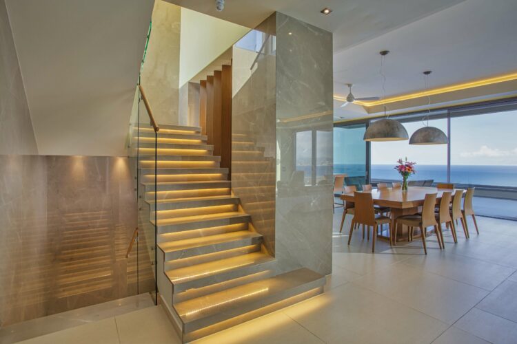 Agean Dream Villa I Luxus Ferienvilla Kreta Mieten Treppe