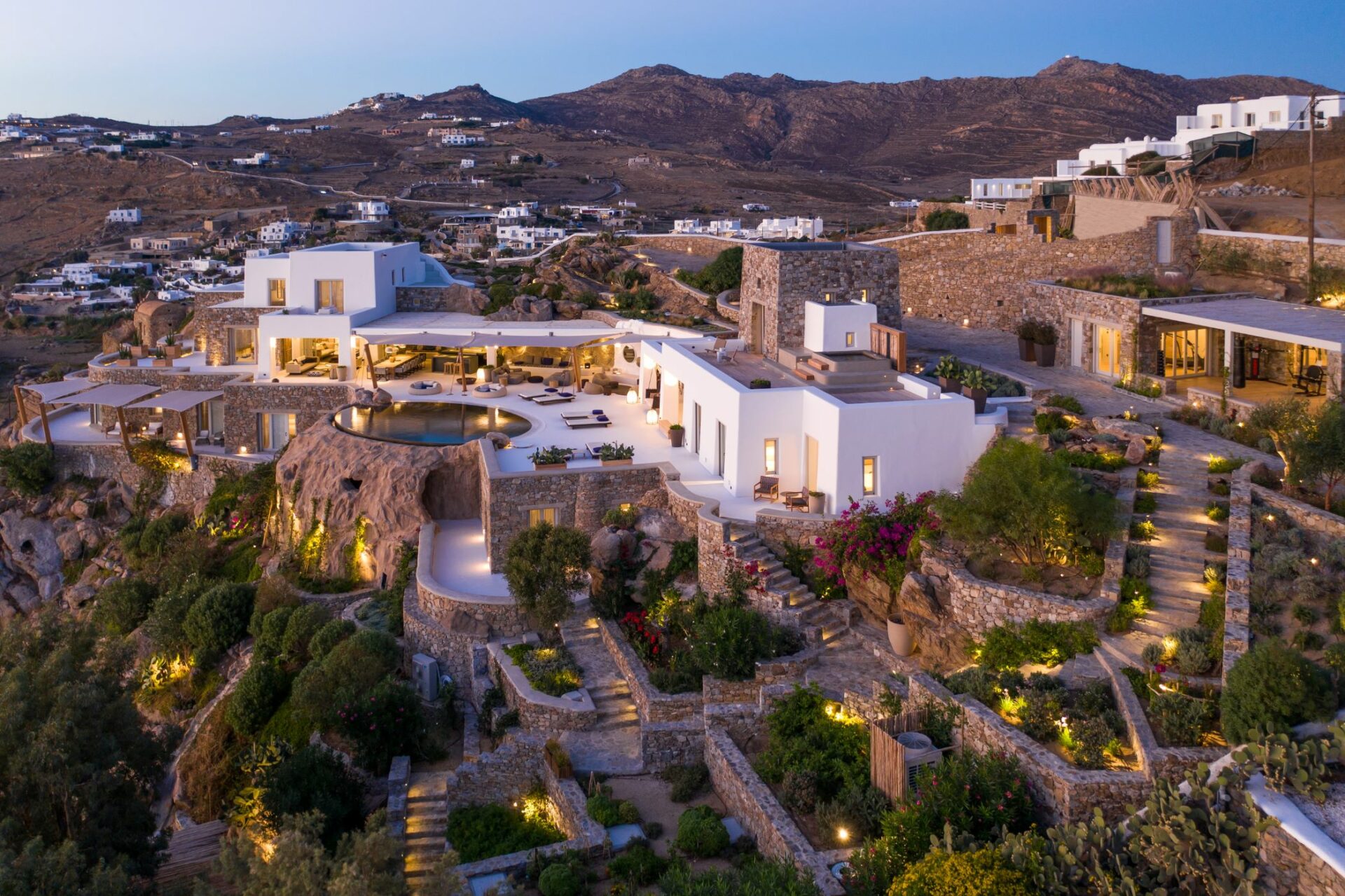 Agia Sofia Retreat Exklusives Ferienhaus Mykonos Mieten Lage