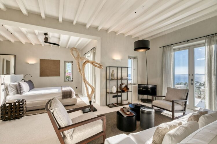 Agia Sofia Retreat Exklusives Ferienhaus Mykonos Mieten Schlafen Andros