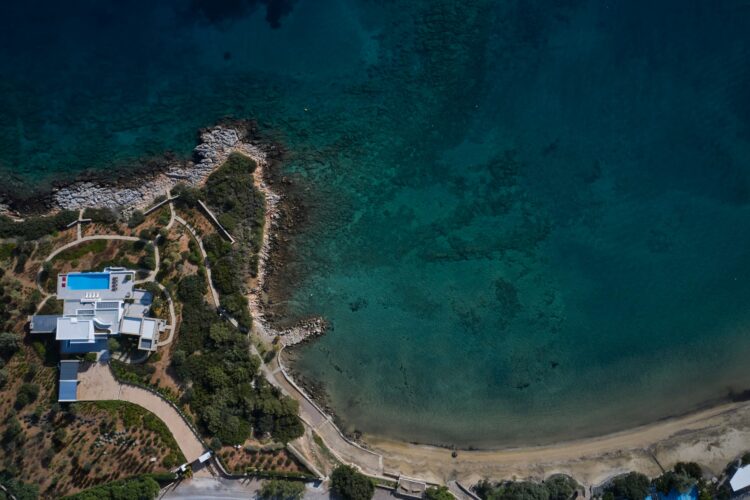 Ammoudara Beach Villa Luxus Ferienhaus Kreta Ostküste Outdoor Lage