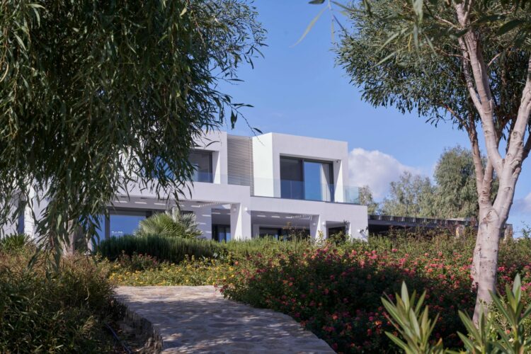 Ammoudara Beach Villa Exklusives Ferienhaus Kreta Ostküste Garten