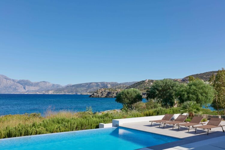 Ammoudara Beach Villa Exklusives Ferienhaus Kreta Ostküste Infinitypool