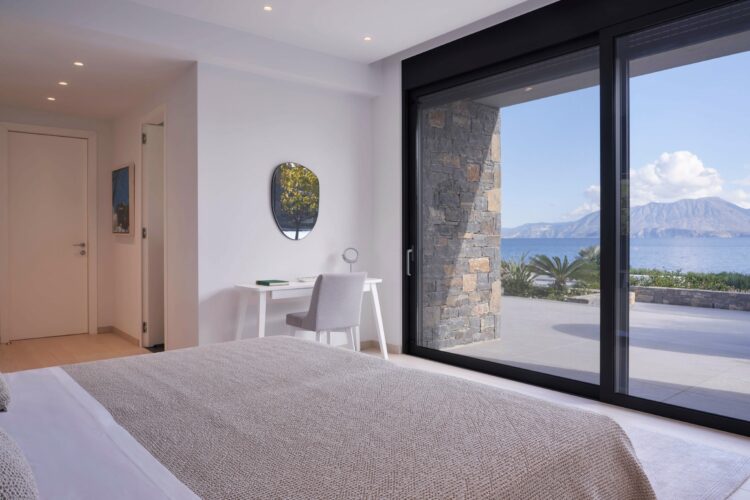 Ammoudara Beach Villa Exklusives Ferienhaus Kreta Ostküste Schlafen Mit Meerblick