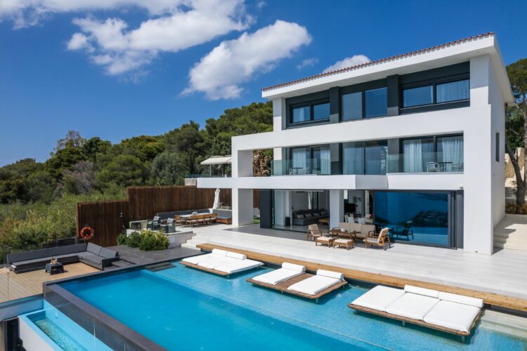 Bay Residence Luxus Villa Kreta Griechenland Außenansicht