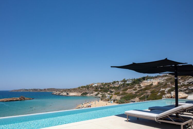 Beach Cape Villa Exklusives Ferienhaus Kreta Am Strand Mieten Pool