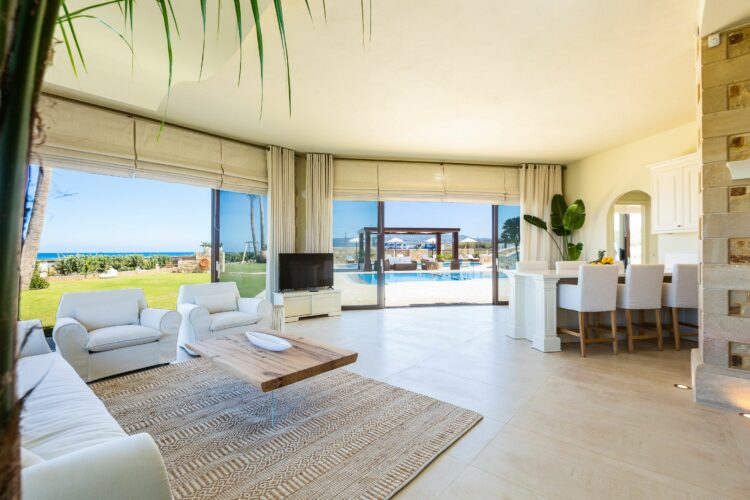 Beachfront Estate Exklusives Ferienhaus Kreta Mieten Wohnen