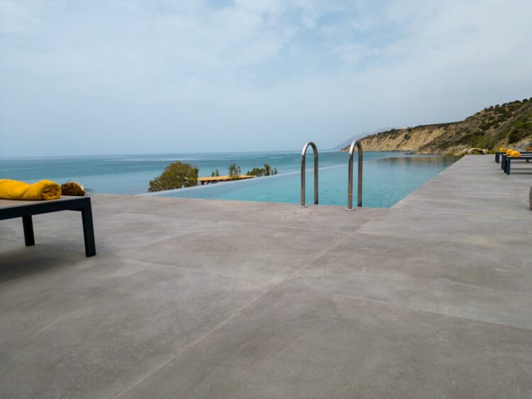 Beachvilla Meakis East Luxuriöses Ferienhaus Kreta Süden Infinitypool