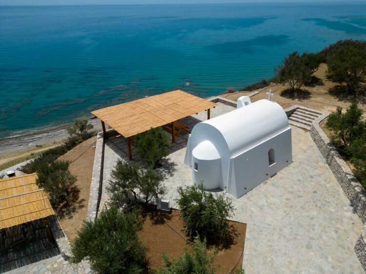 Beachvilla Meakis East Luxus Ferienvilla Kreta Süden Mieten Kapelle