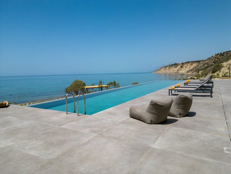 Beachvilla Meakis East Luxus Villa Kreta Süden Mieten Pool