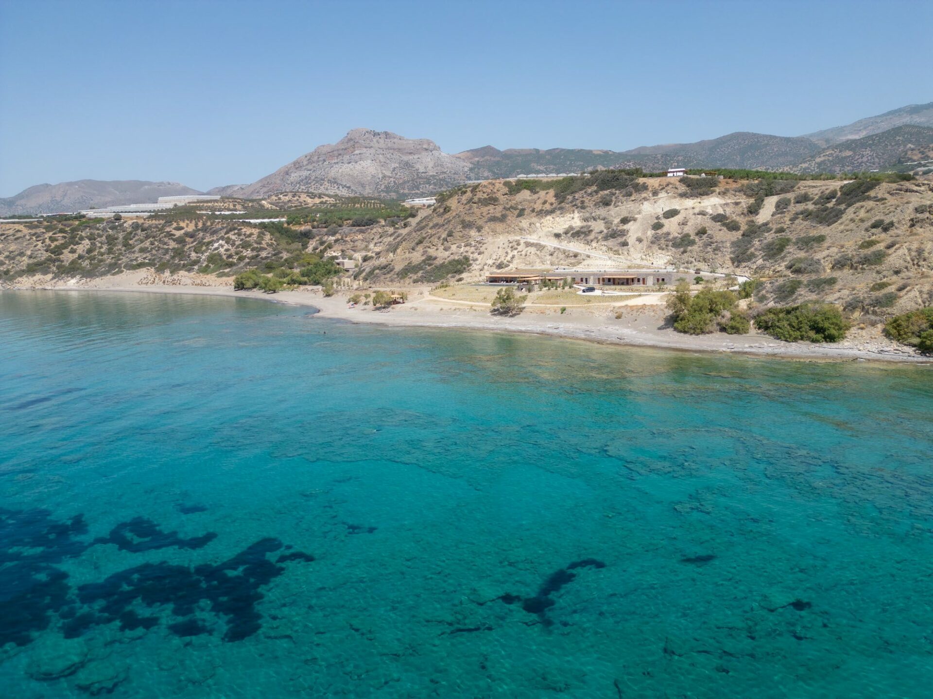 Beachvilla Meakis East Luxus Villa Kreta Süden Mieten Strand Lage