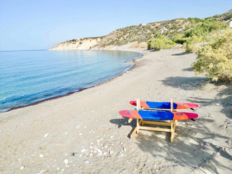 Beachvilla Meakis East Luxus Villa Kreta Süden Mieten Strand Sups