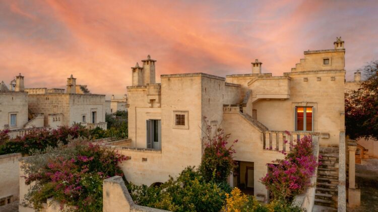 Borgo Egnazia Luxushotel Und Villen Apulien Italien Außenansicht Dorf