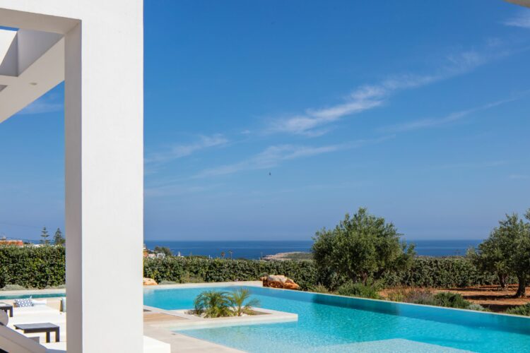Boutique Villa Luxuriöses Ferienhaus Kreta Griechenland Meerblick