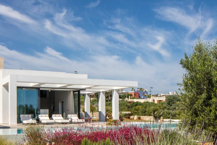 Boutique Villa Luxuriöses Ferienhaus Kreta Griechenland Mediterraner Garten