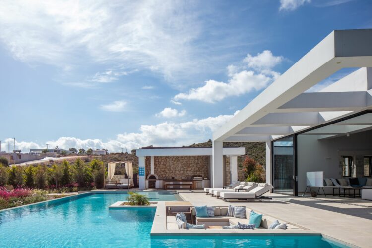 Boutique Villa Luxus Villa Kreta Griechenland Detail Lounge Area