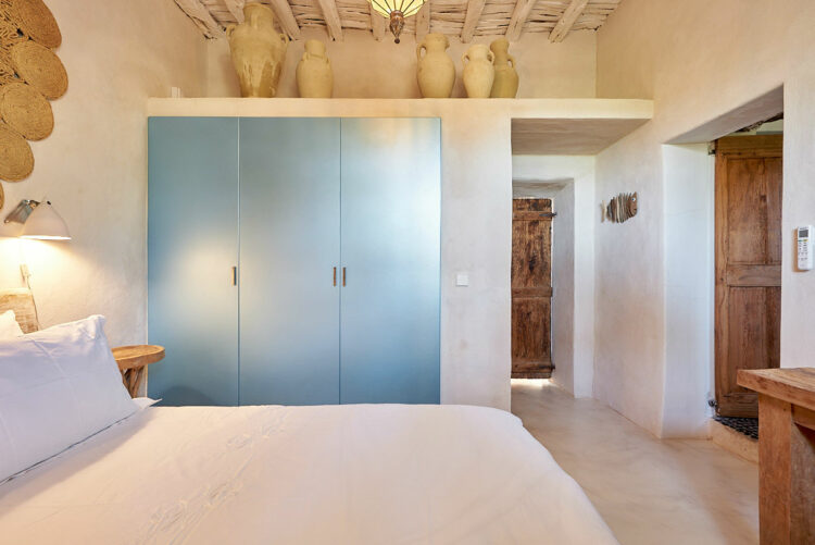 Can Blau Luxus Ferienhaus Ibiza Mieten Schlafzimmer 4