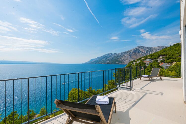 Casa Bellissima Luxus Ferienhaus Kroatien Mieten Terrasse