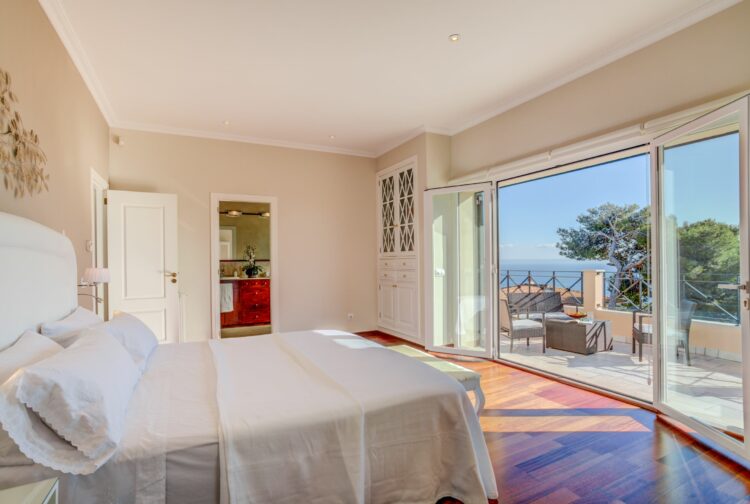 Casa Catalletas Luxus Villa Mallorca Ausblick Master Bedroom