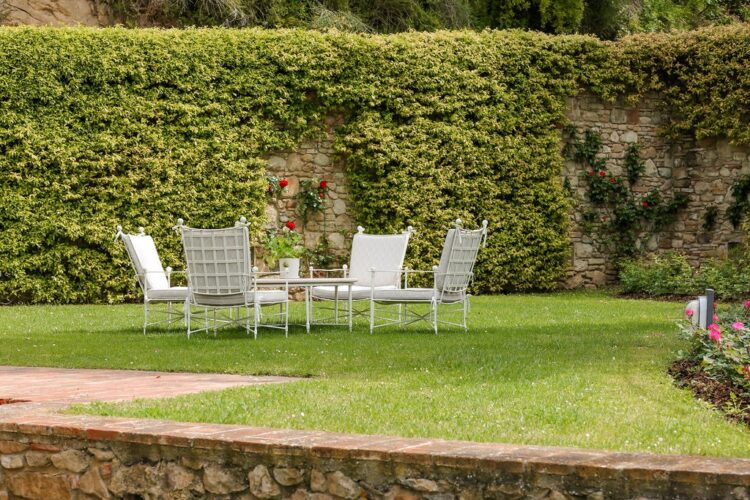 Casa Fienile In Chianti Luxus Ferienhaus Toskana Italien Detail Garten