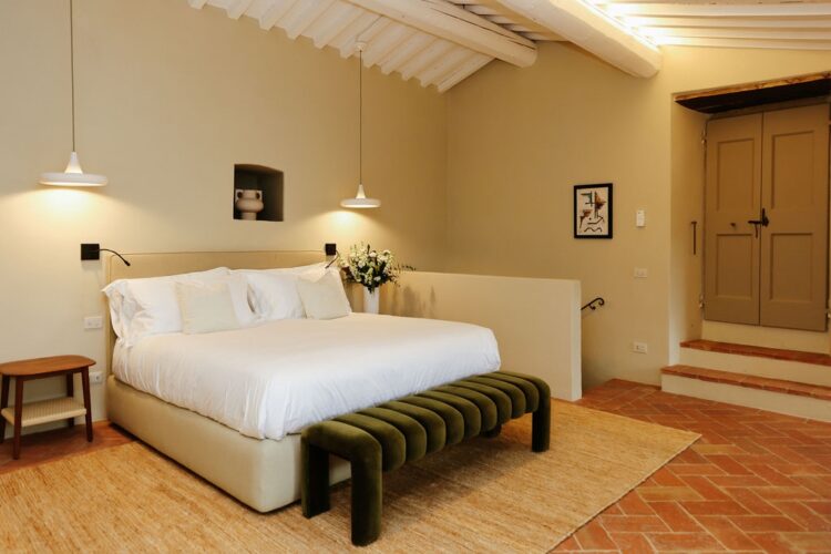 Casa Fienile In Chianti Luxus Villa Toskana Italien Mieten Detail Schlafzimmer