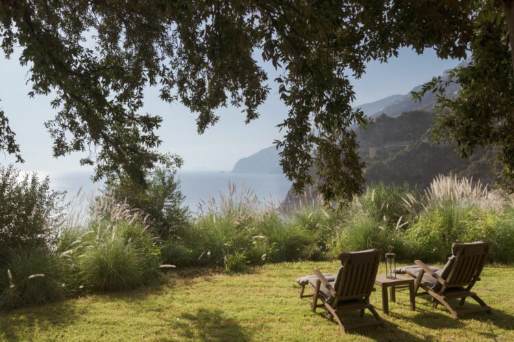 Casa Giardino Amalfi Luxus Ferienhaus Italien Mieten Ausblick