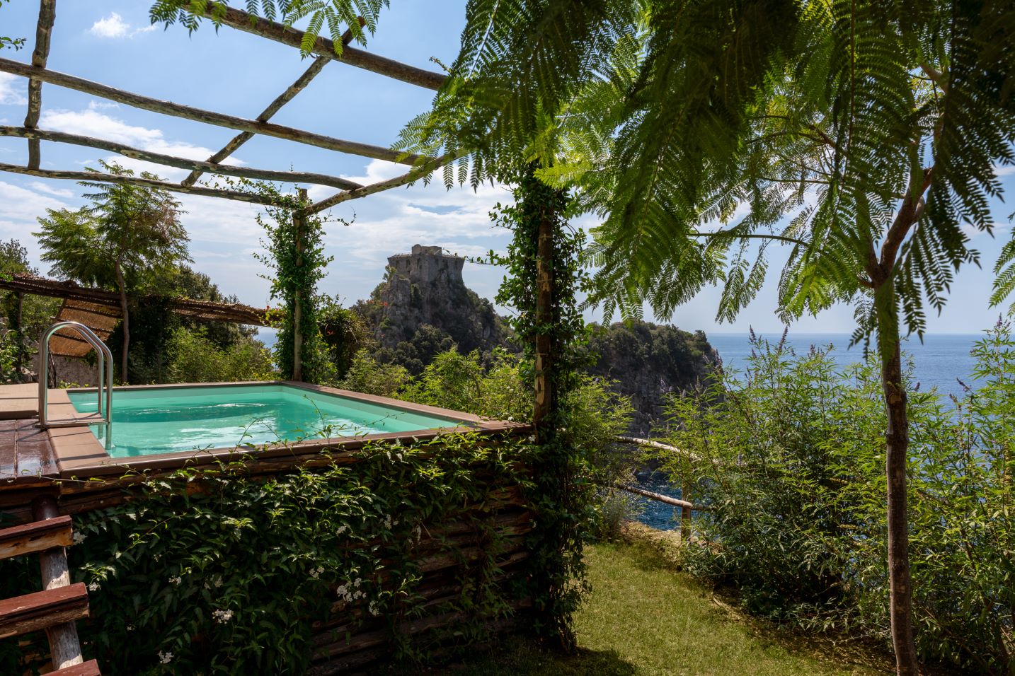 Casa Giardino Amalfi Luxus Ferienhaus Italien Mieten Pool Mit Meerblick