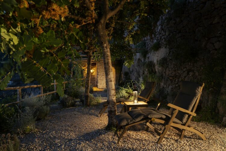 Casa Giardino Amalfi Luxus Ferienvilla Italien Mieten Abendstimmung