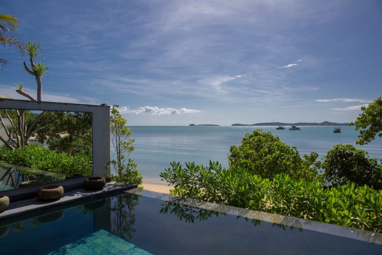 Clay Beach Villen Exklusives Ferienhaus Koh Samui Infinity Pool