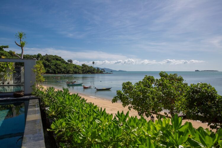 Clay Beach Villen Exklusives Ferienhaus Koh Samui Infinity Pool Beach