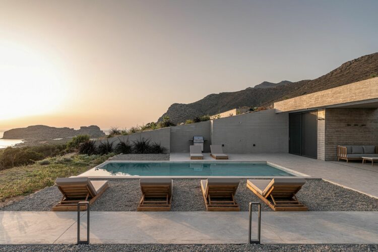 Design Villa Falassarna Beach I Luxuriöses Ferienhaus Kreta Mieten Natur