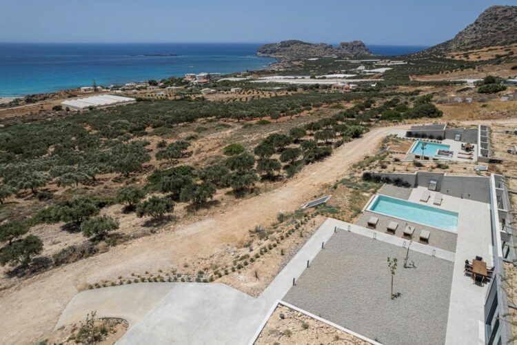 Design Villa Falassarna Beach I Luxus Ferienhaus Kreta Mieten Lage