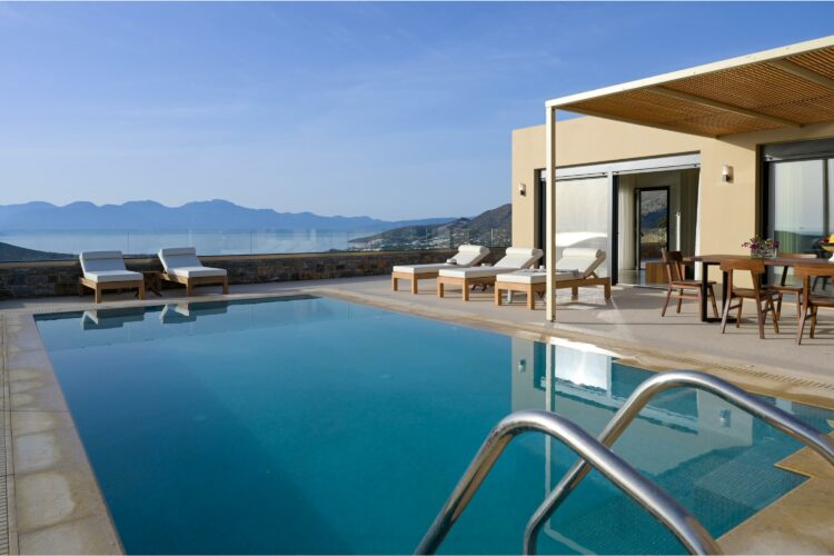 Epic View Villa Traumhaftes Ferienhaus Kreta Mieten Pool