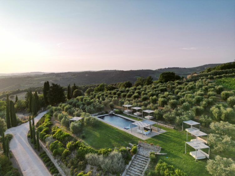 Farmhouse Castellina In Chianti Luxus Ferienhaus Toskana Italien Pool Mit Ausblick