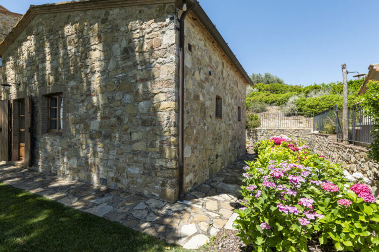 Farmhouse Castellina In Chianti Luxus Ferienvilla Toskana Mieten Außenansicht