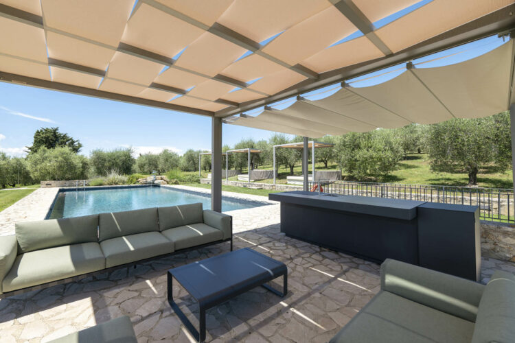 Farmhouse Castellina In Chianti Luxus Ferienvilla Toskana Mieten Outdoor Lounge