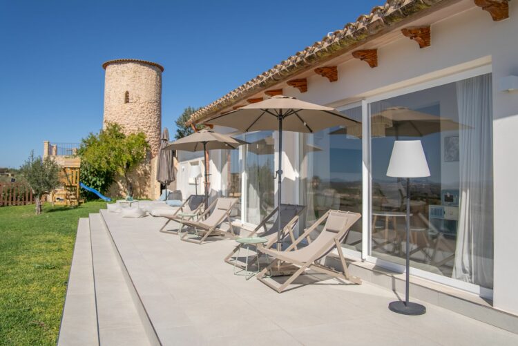 Finca Es Moli Traumhafte Villa Mallorca Terrasse