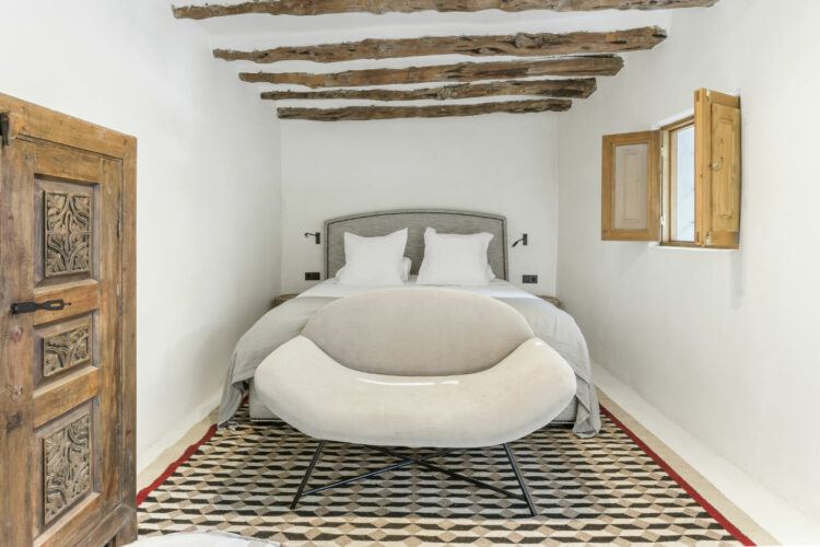 Finca Rural Luxus Ferienhaus Ibiza Mieten Schlafzimmer 4 Im Haupthaus