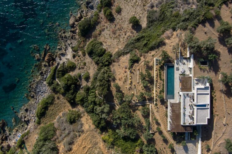 Freedom Estate Luxuriöses Ferienhaus Kreta Mieten Blick Von Oben