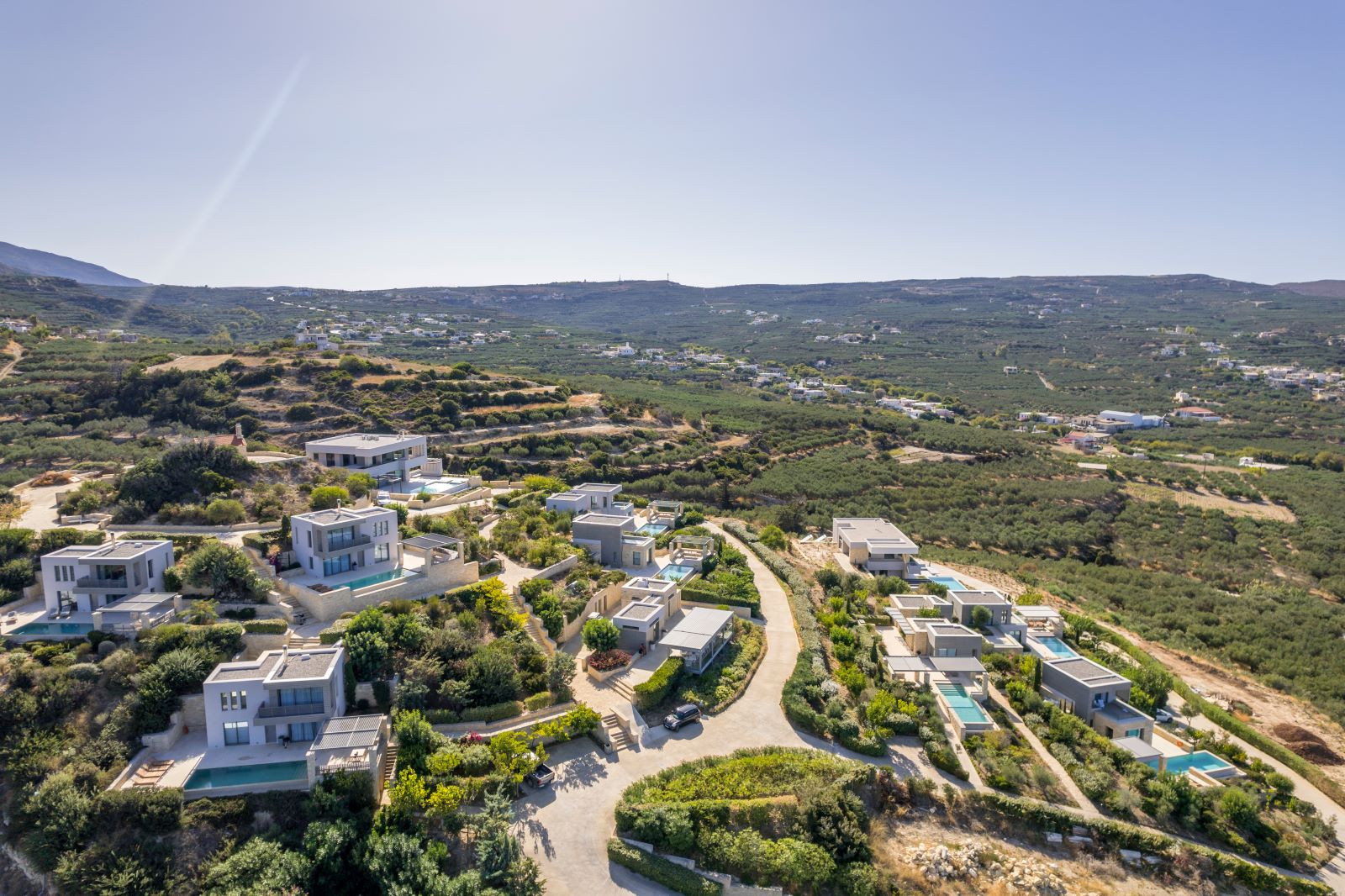 Hillside Villa Kissamos Luxus Ferienhaus Kreta Lage