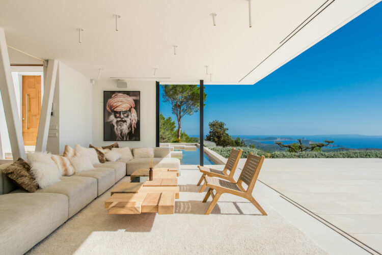 Hilltop Villa Luxus Ferienhaus Auf Ibiza Mieten Couch