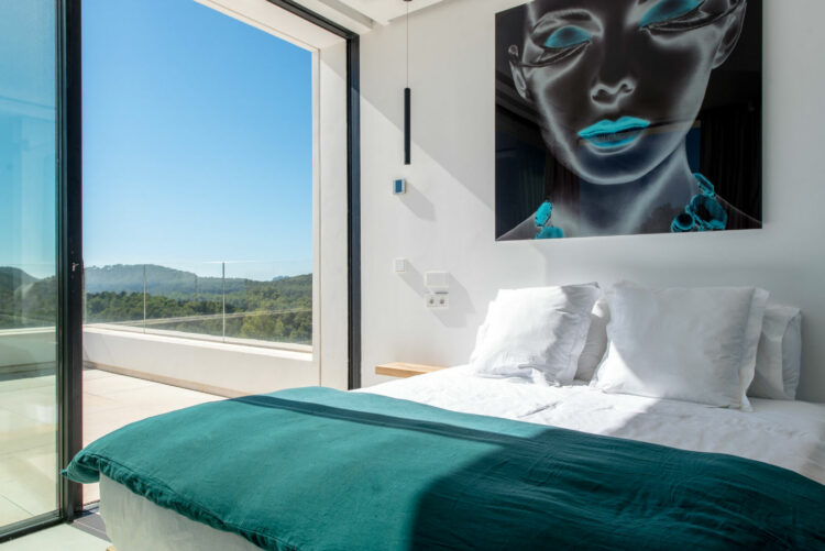 Hilltop Villa Luxus Ferienhaus Auf Ibiza Mieten Weiteres Schlafzimmer