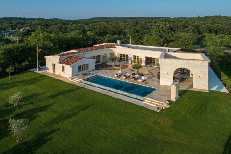 Istrian Soul Luxus Ferienhaus Istrien Kroatien Außenansicht