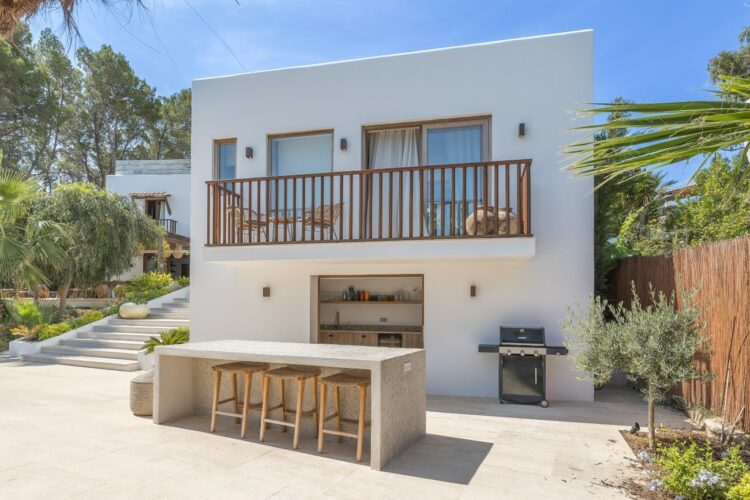 La Cabana Luxus Ferienhaus Ibiza Mieten Poolhaus Mit Außenküche