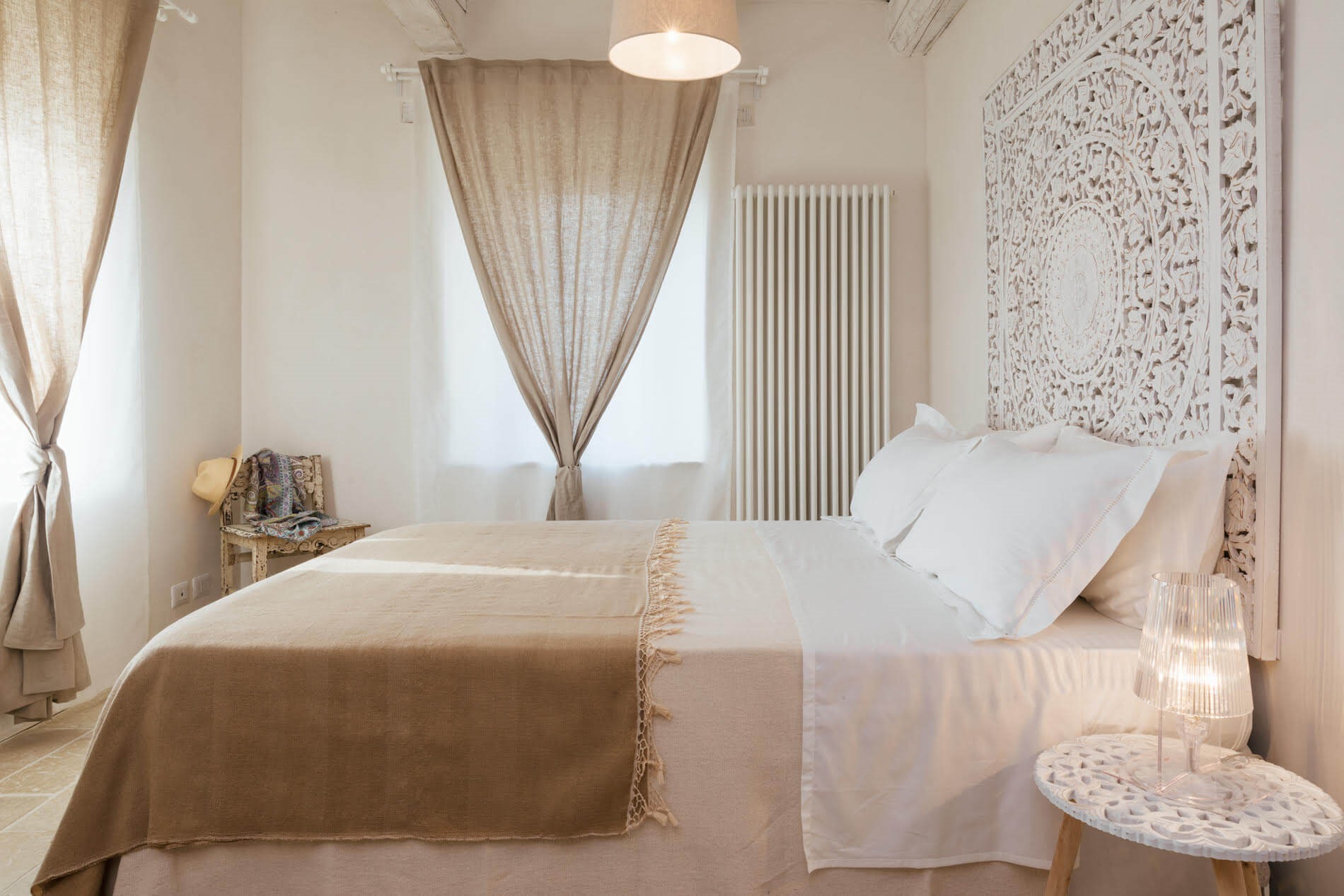 La Melusia Luxus Ferienhaus In Den Marken Italien Detail Schlafen