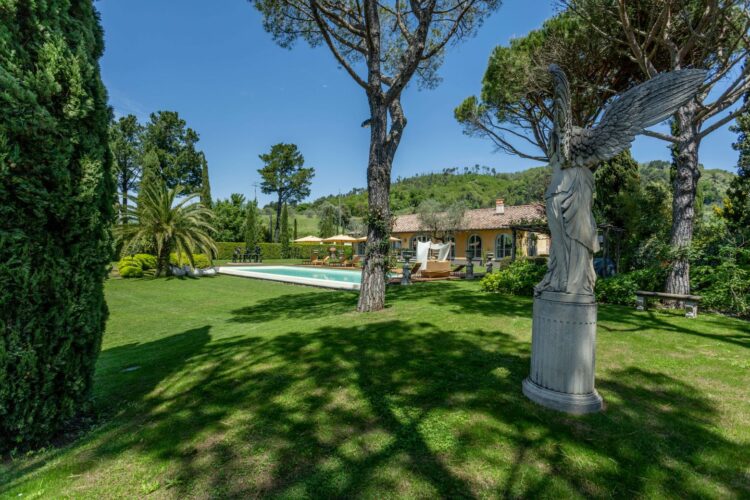 La Scuderia Luxus Ferienhaus Toskana Italien Mieten Großer Garten