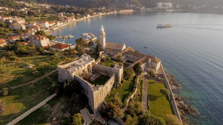 Lopud Residenz Luxuriöses Ferienhaus Dubrovnik Kroatien Lage