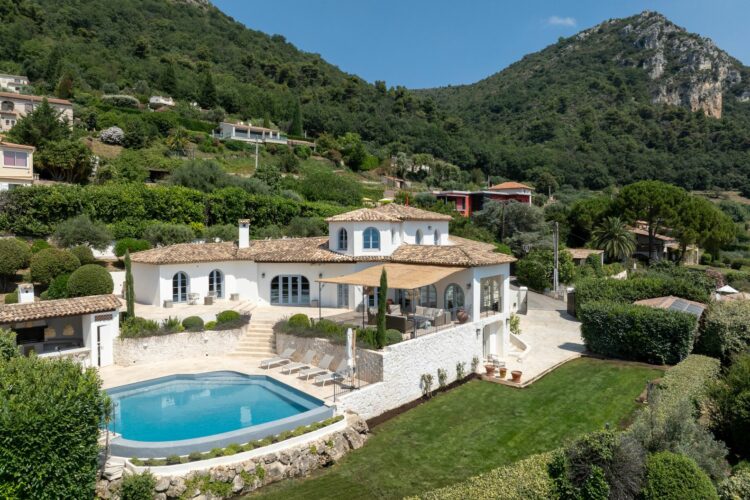 Maison Du Ciel Luxus Ferienhaus Nizza Côte D’azur Außenansicht