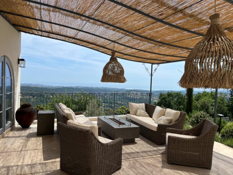 Maison Du Ciel Traumhaftes Ferienhaus Nizza Côte D’azur Lounge Area